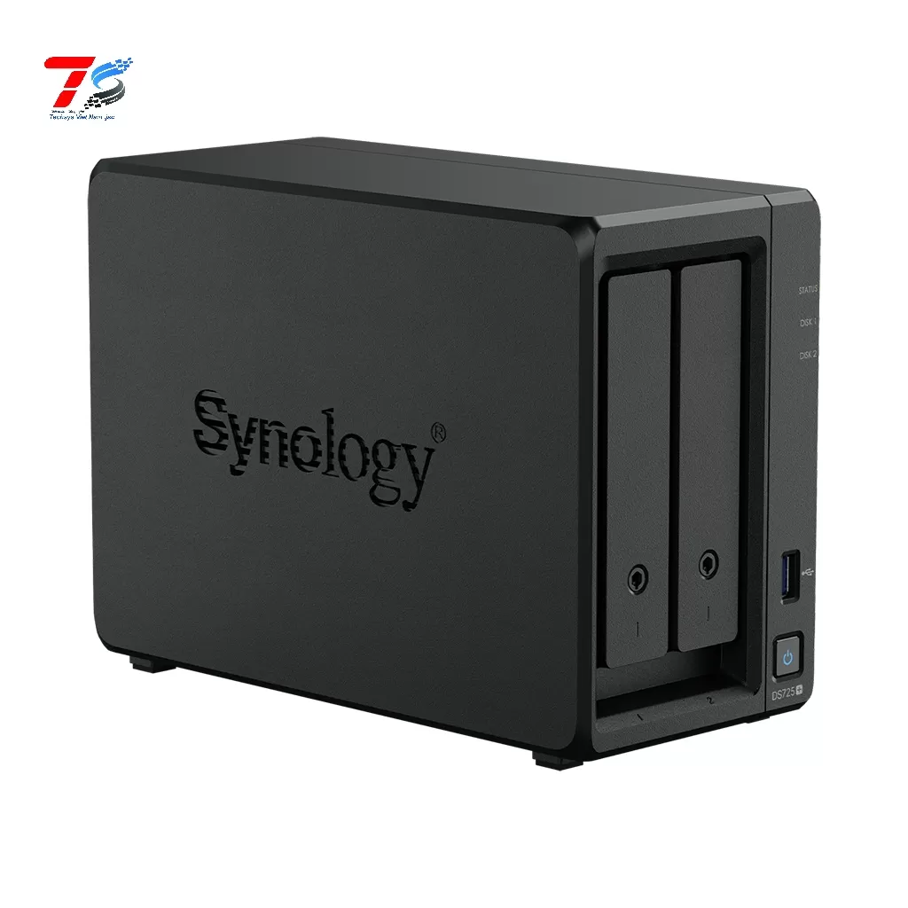 Thiết bị lưu trữ mạng Synology DS725+ 2-bay Plus series model